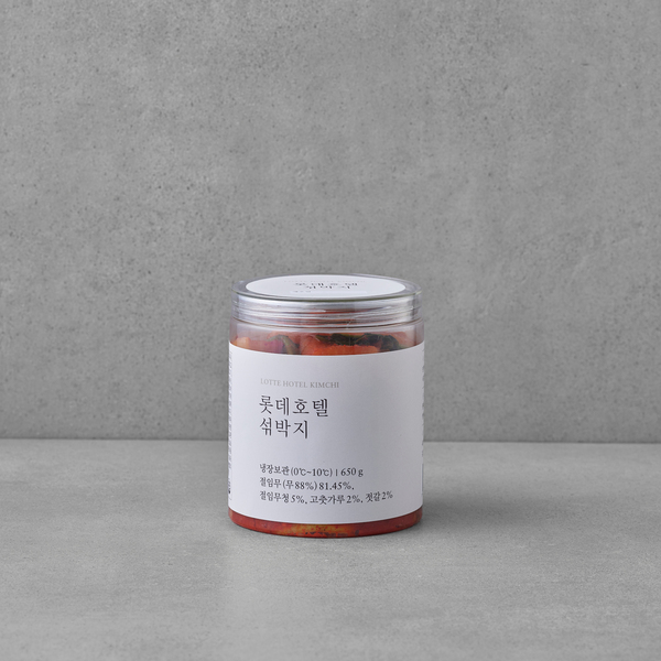 김치의 푸드 &ndash; 롯데호텔 섞박지 650g