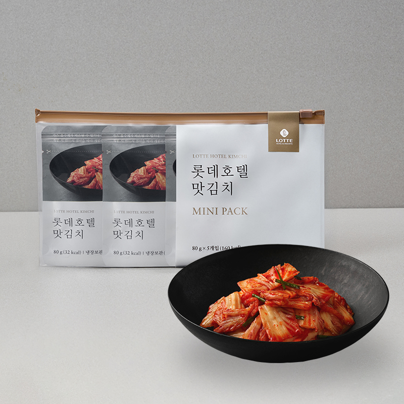 김치의 푸드 - 롯데호텔 맛김치(80g*10팩)