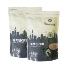 세미 베버시티 블랙빈 라떼 파우더 500g 2개