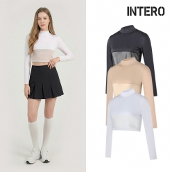 인테로 골프 여성 냉감 메쉬 볼레로 터틀넥 이너웨어 WISMV