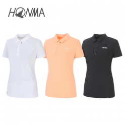 혼마 여성 모던 솔리드 티셔츠 HWIX702B909