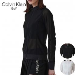 캘빈클라인 골프 여성 에센셜 메쉬 자켓 CA2JK2103