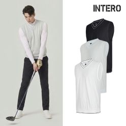 인테로 골프 남성 매쉬 조끼 ISJJ