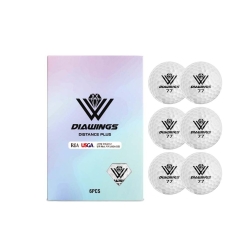 다이아윙스 비거리 장타 골프공 M시리즈 하프더즌 (6구 세트)