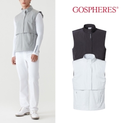 고스피어 남성 풀집업 우븐 베스트 PM3FVT13