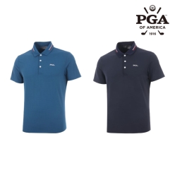 PGA 남성 스트라이프 요꼬 반팔 PK티셔츠 PGMTS42310