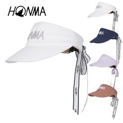 혼마 여성 리본 바이저 HWHQ017W057