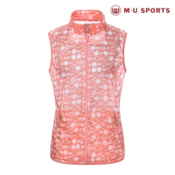 MU 스포츠 여성 프린트 베스트 MU21322VF01
