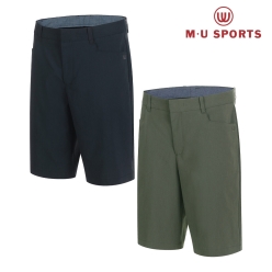 MU 스포츠 남성 린넨 캐주얼 하프 팬츠 MU22322SS51
