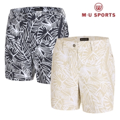 MU 스포츠 여성 풀 패턴 큐롯 팬츠 MU22322SS03