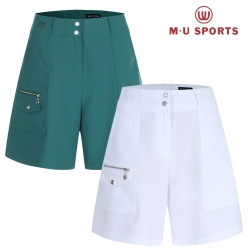 MU 스포츠 여성 아웃포켓 바디쉘 A라인 반바지&nbsp; MU23322SS03