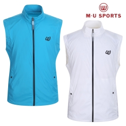 MU 스포츠 남성 지퍼 포인트 베스트&nbsp;MU23322VF51