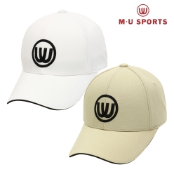 뮤시 남성 W자수 육각캡&nbsp;MU22133H251