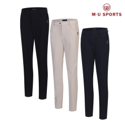 MU 스포츠 여성 자수 포인트 스키니 팬츠 MU21522SL01