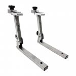 미라클 접이식 크랭크 2개1조 / 스테인레스 크랭크 선반 삽입형 헤드