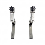 미라클 저상형 접이식 크랭크 2개1조 / 스테인레스 선반 삽입형 헤드