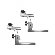 미라클 저상형 접이식 크랭크 2개1조 / 스테인레스 선반 삽입형 헤드