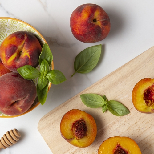 가을 끝자락에 나오는 달콤한 겨울복숭아 홍설리 복숭아