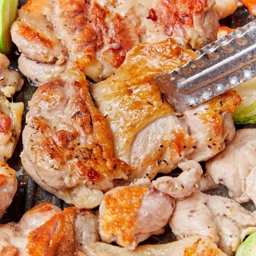 100% 국내산 닭! 야들야들 부드러운 허브 순살 닭갈비