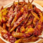 국내산 고추로 만든 아삭 매콤한 삭힌 고추무침