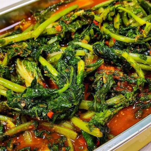 아삭아삭 시원한 별미 열무 자박이 김치