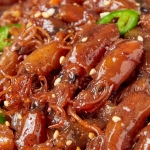 고급 별미반찬 영양만점 국내산 꼴뚜기 조림