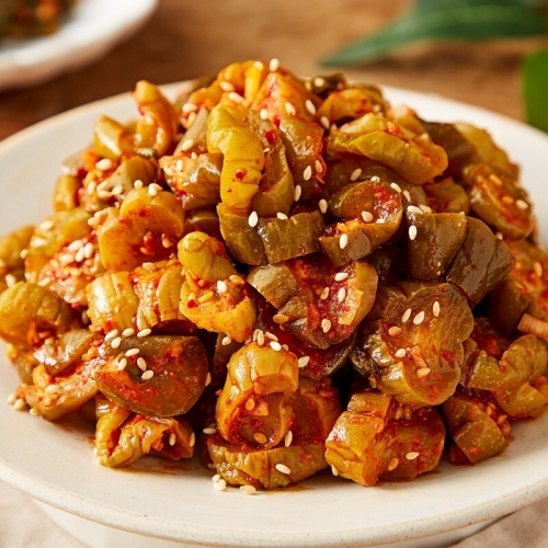 수제작업 한정수량 꼬들꼬들 오이지무침