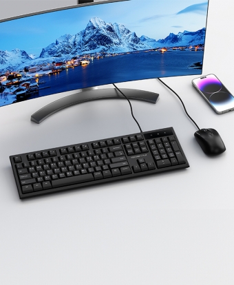 GDEVIL MK300 유선 키보드&마우스 세트