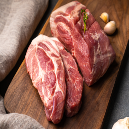 지리산산골흑돼지 - 지리산흑돼지 알목심 (원물)