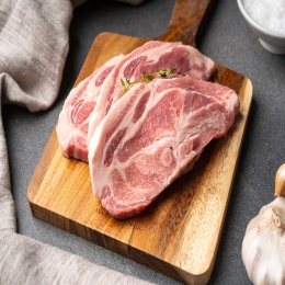 지리산산골흑돼지 - 지리산흑돼지 알목심 3kg / 5kg (세절육)