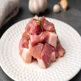 지리산산골흑돼지 - 지리산흑돼지 뒷다리살 3kg / 5kg (세절육)