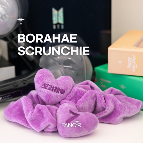 [#BTS] Borahae Scrunchie