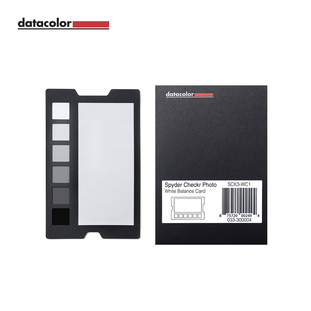 데이터컬러 스파이더체커포토 화이트밸런스 카드 Datacolor SpyderCheckr Photo White Balance Card