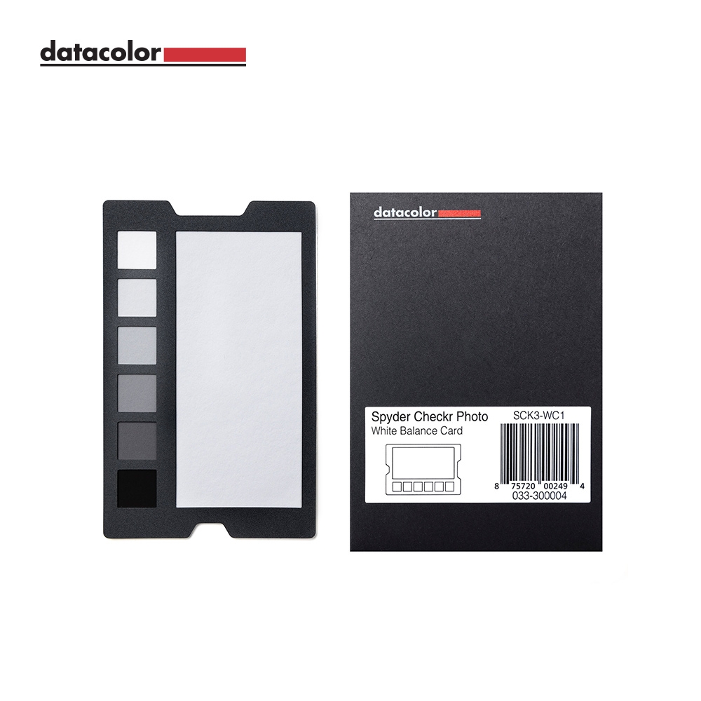 데이터컬러 스파이더체커포토 화이트밸런스 카드 Datacolor SpyderCheckr Photo White Balance Card