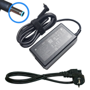 HP 노트북 충전기 19.5V 3.33A 65W 연결잭 직경 4.5X3.0mm TPN-DA17 블루팁 (전원케이블 포함)
