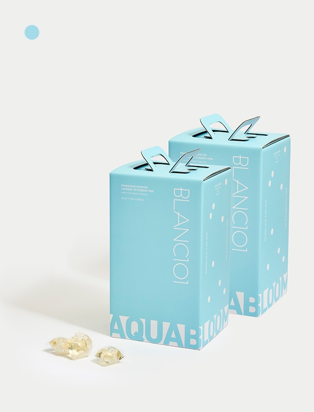 15g*30개입 향기부스터 캡슐세탁세제 아쿠아블룸 2Box