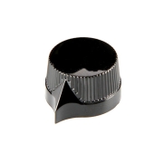 Black Knurled Pointer