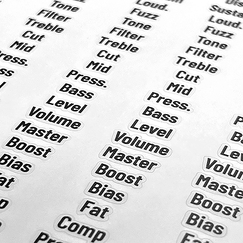 라벨스티커(Barlow 아우트라인) 라벨스티커(Barlow 아우트라인)