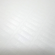 라벨스티커(Barlow 화이트스퀘어)