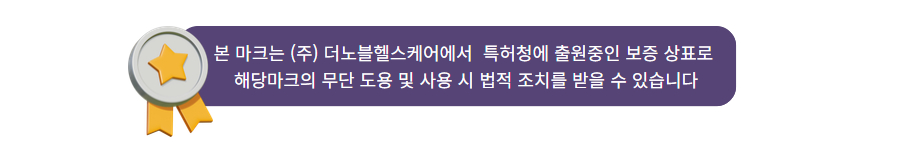 더노블헬스케어의 EBP 인증에 대한 특허권리