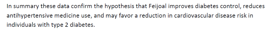 페이올릭스는 당뇨에 도움되며 심혈관질환 위험을 감소시킵니다