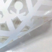 아크릴PVC단색스티커 주문제작