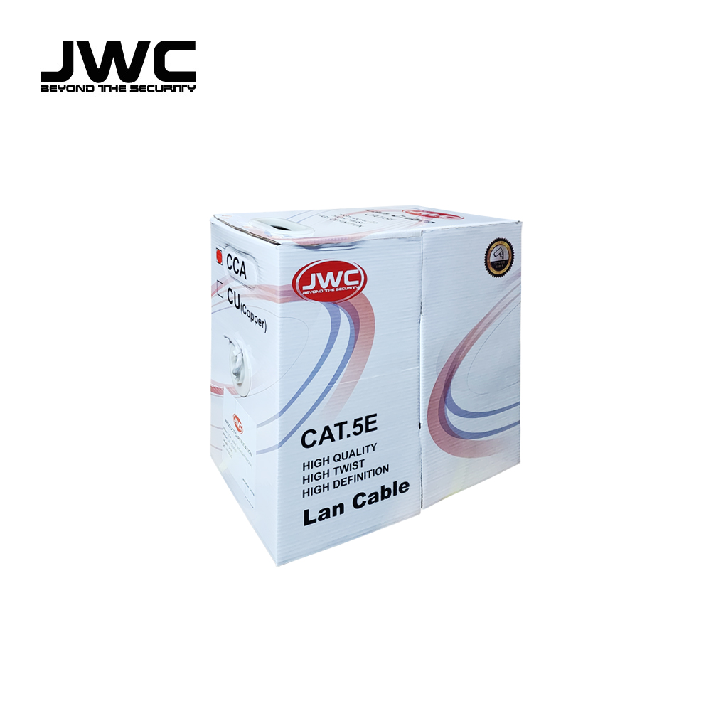 CCTV 부자재 JWC UTP 랜선 305M CAT.5e 조립용 케이블(CCA)