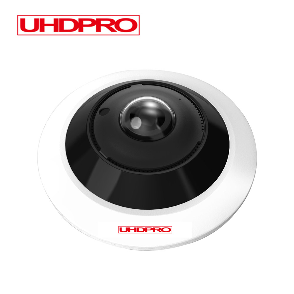 UHDPRO IP 12MP 어안렌즈 카메라 1.6mm UHD-IC101D12P
