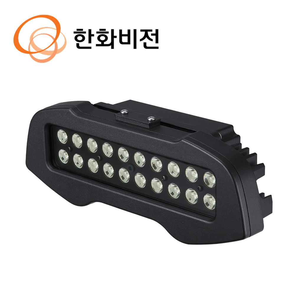 한화 CCTV 부자재 20구 방사각 25도 최대거리 200M IR 투광기 SPI-2025