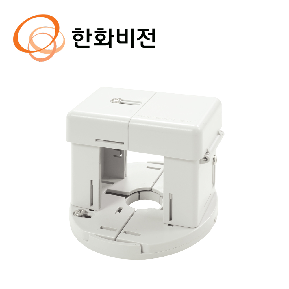 한화 CCTV 부자재 몰드바(레이스웨이) 전용 돔카메라 브라켓 SBP-122WM