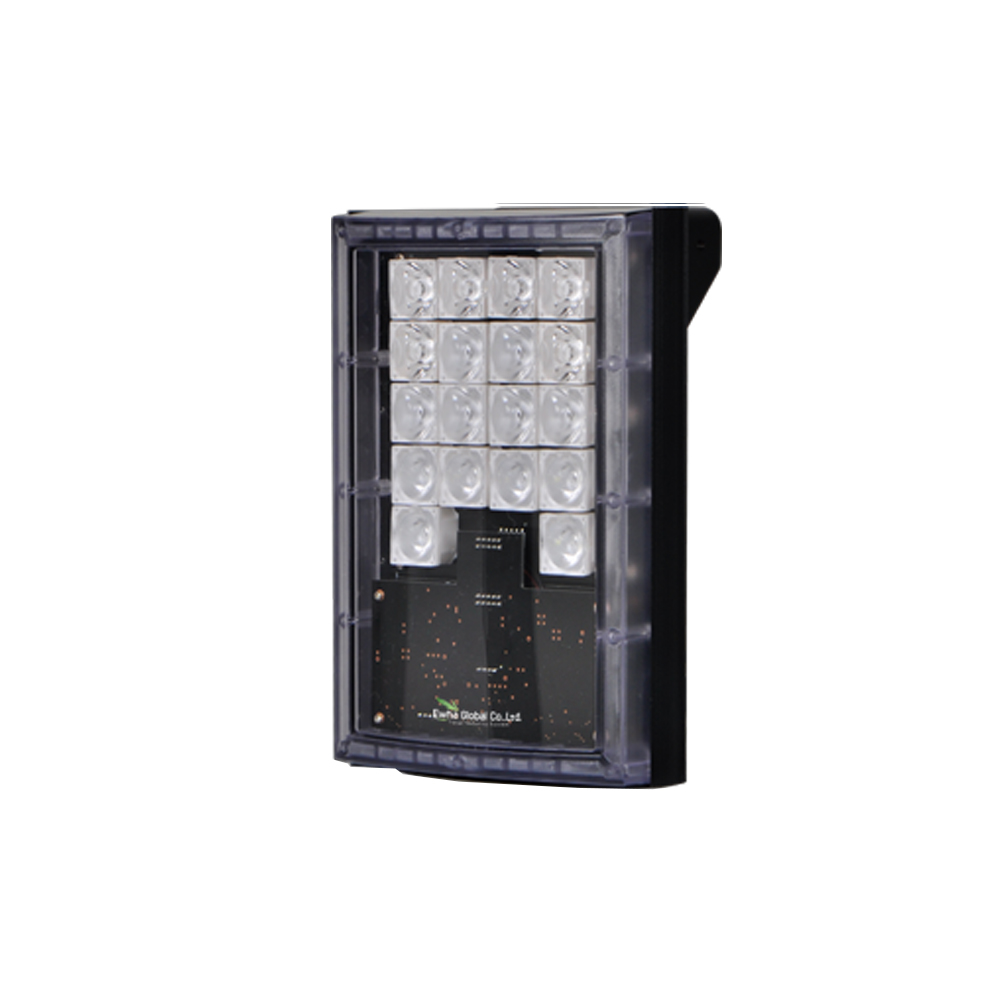 이화글로벌 CCTV 부자재 각도 60도 150M 화이트 LED 서치라이트 PW-2000S