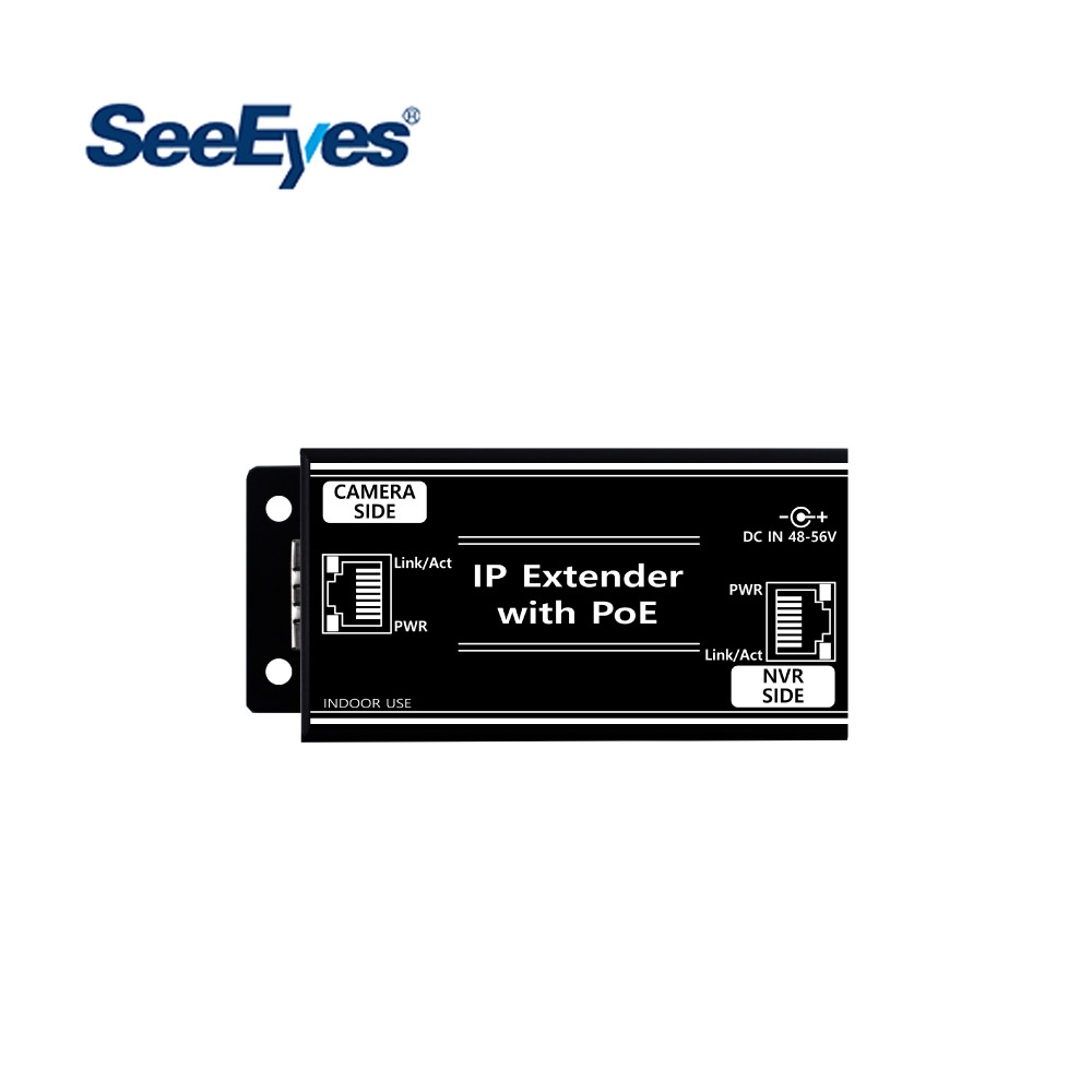 씨아이즈 CCTV 부자재 1채널 네트워크 + 전원 POE 익스텐더 SC-IPE3001