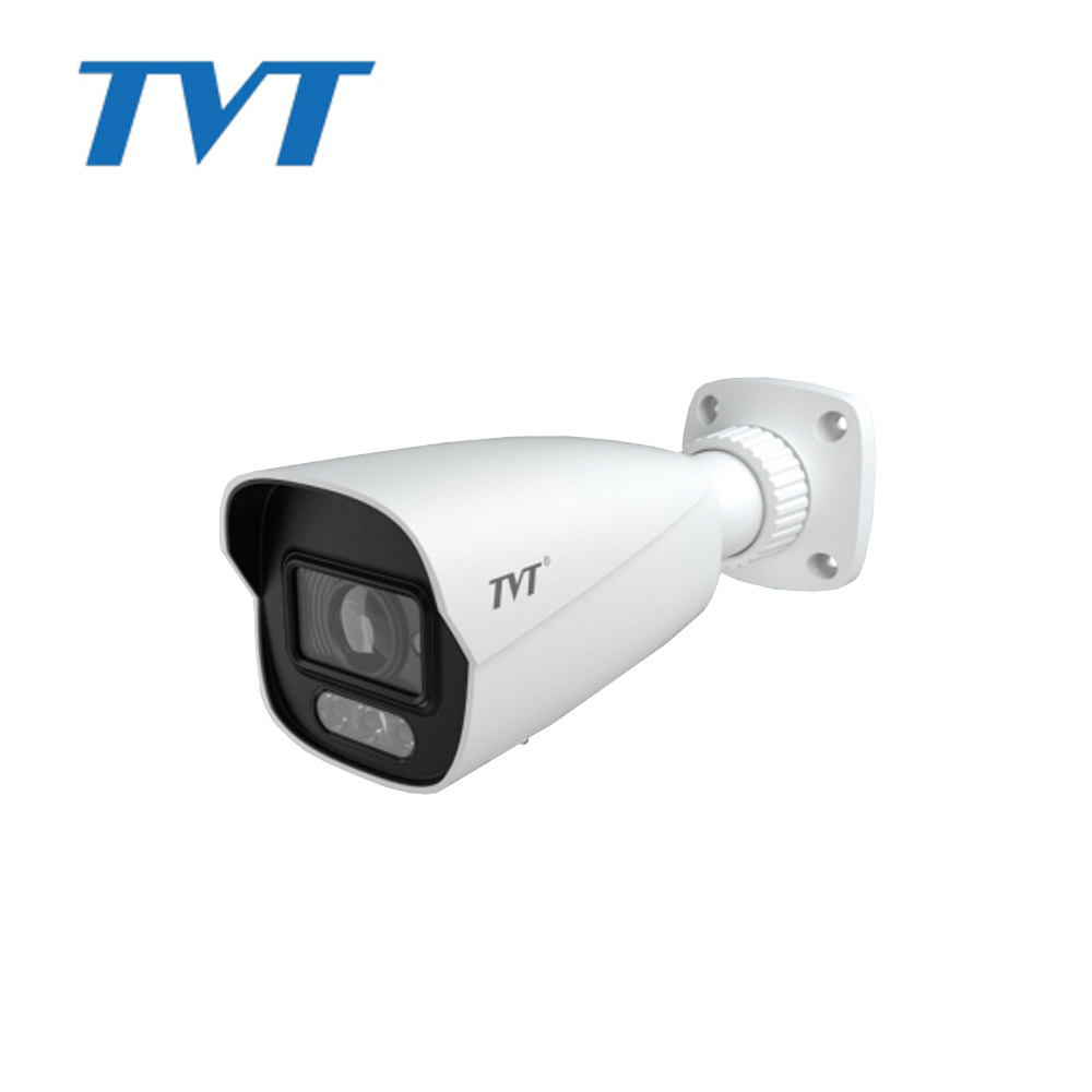 TVT IP 4MP 네트워크 풀컬러 뷸렛 카메라 3.6mm TD-9442C4-A(PE/WR2)