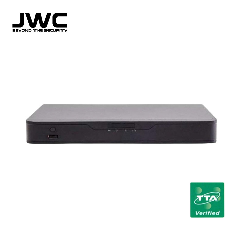 JWC IP 12MP 16채널 녹화기 GPS시각 동기화 지원 HNT-N16B4-TTA (NO HDD)